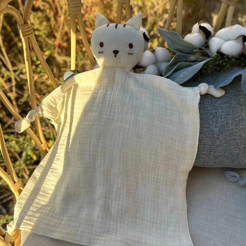 Naninha de Algodão Gatinho – Boutique Infantil Les Enfants
