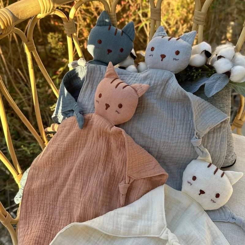 Naninha de Algodão Gatinho – Boutique Infantil Les Enfants