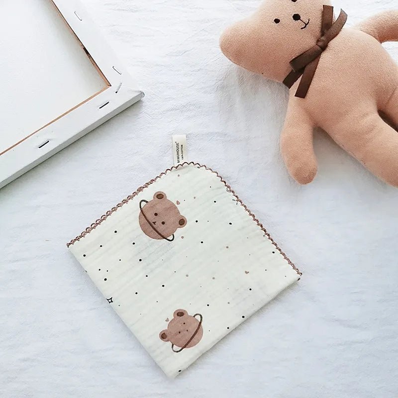 Paninho de Boca de Musselina de Algodão - 4 camadas – Boutique Infantil Les Enfants