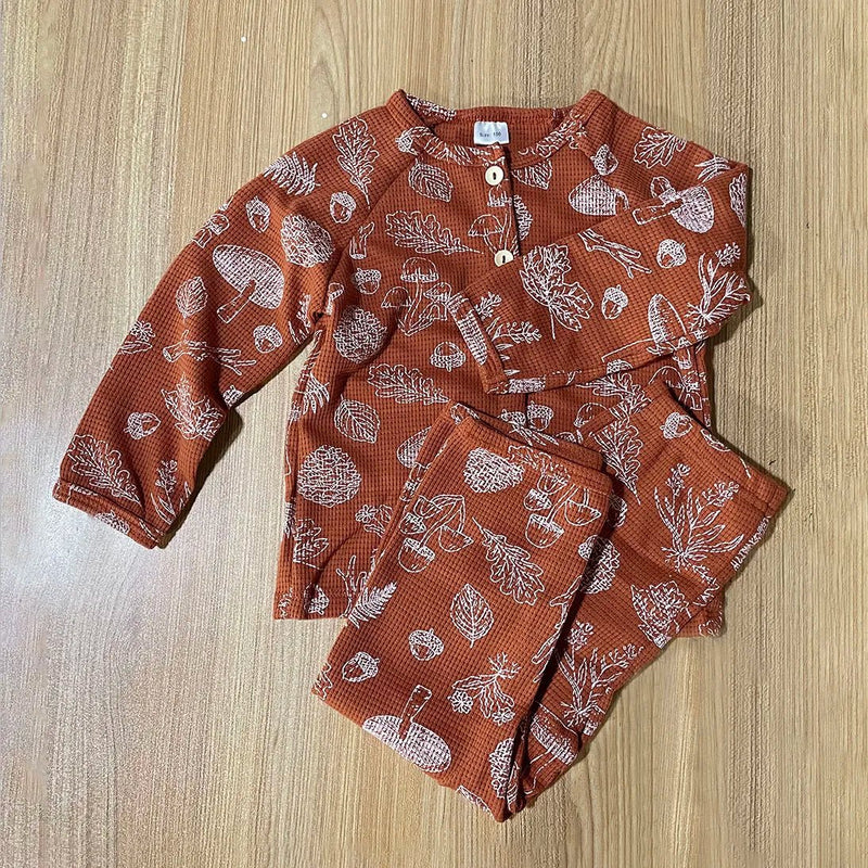 Pijama de Algodão La Nature | Manga Longa – Boutique Infantil Les Enfants
