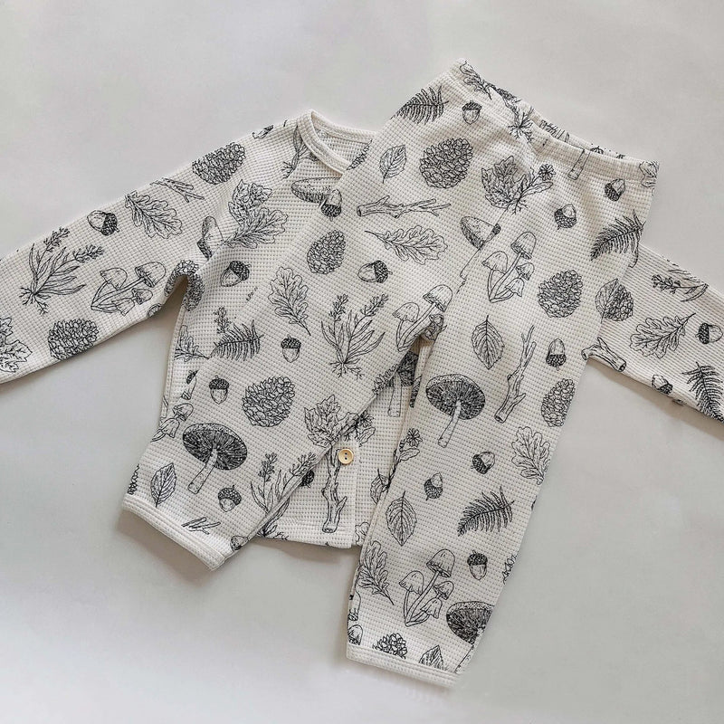 Pijama de Algodão La Nature | Manga Longa – Boutique Infantil Les Enfants