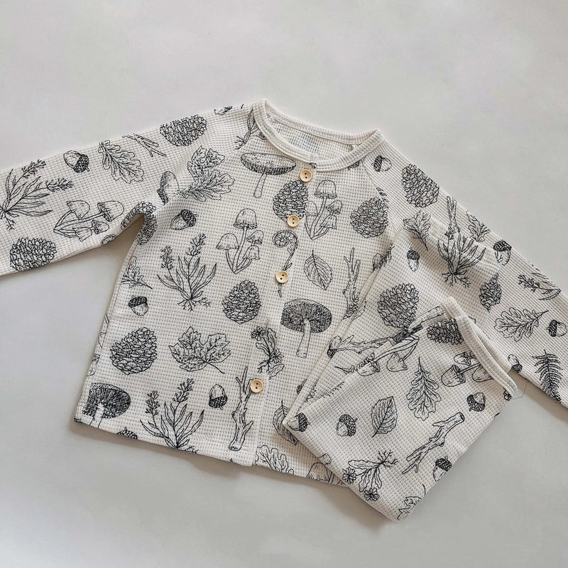 Pijama de Algodão La Nature | Manga Longa – Boutique Infantil Les Enfants