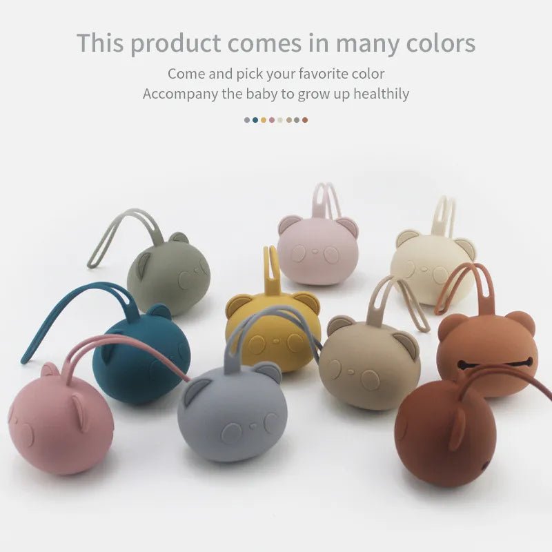 Porta Chupeta de Silicone – Boutique Infantil Les Enfants