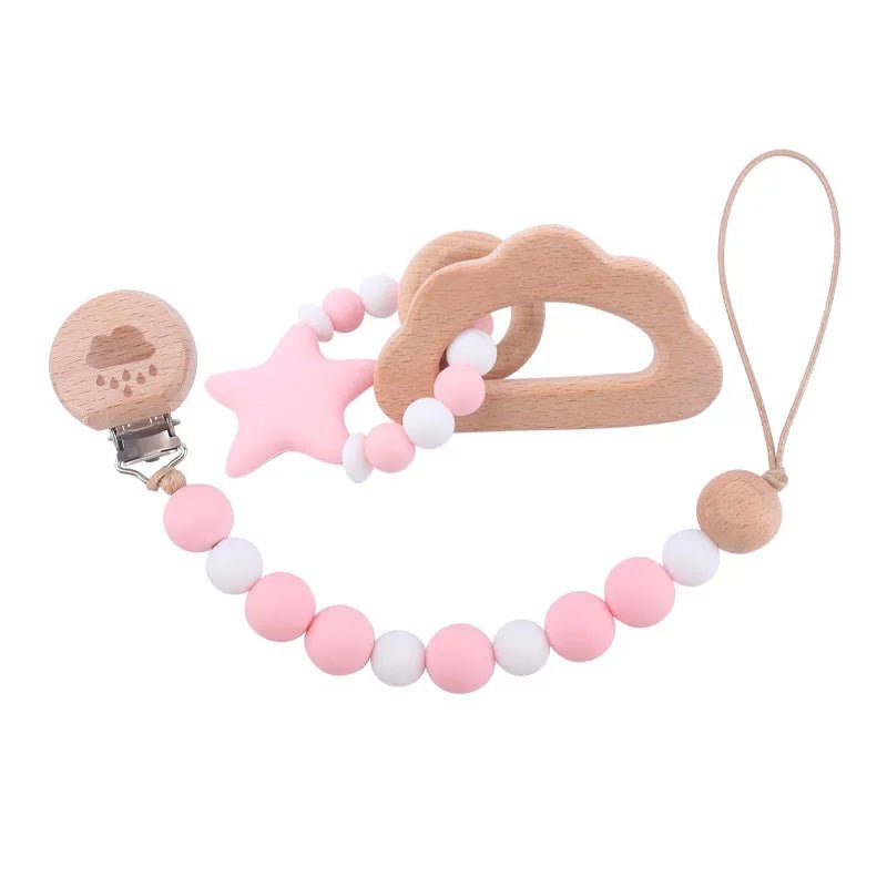 Prendedor de Chupeta Nórdico Calmante de Silicone - 2 peças – Boutique Infantil Les Enfants