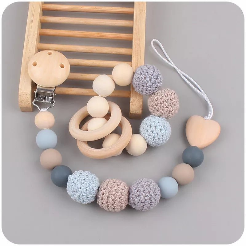 Prendedor de Chupeta Nórdico Calmante de Silicone - 2 peças – Boutique Infantil Les Enfants