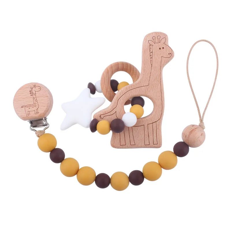 Prendedor de Chupeta Nórdico Calmante de Silicone - 2 peças – Boutique Infantil Les Enfants