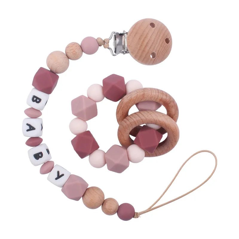 Prendedor de Chupeta Nórdico Calmante de Silicone - 2 peças – Boutique Infantil Les Enfants