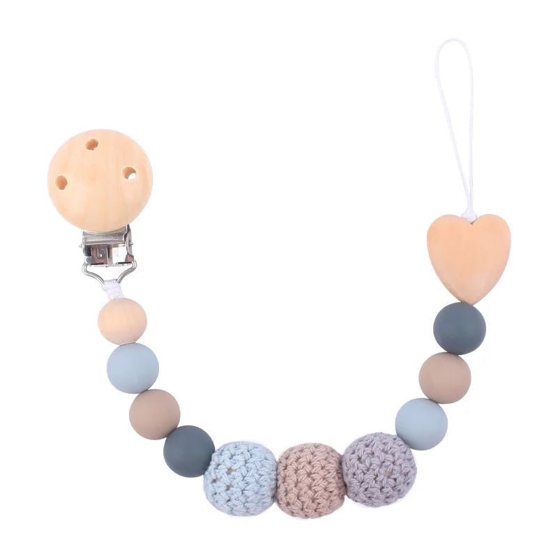 Prendedor de Chupeta Nórdico Calmante de Silicone - 2 peças – Boutique Infantil Les Enfants