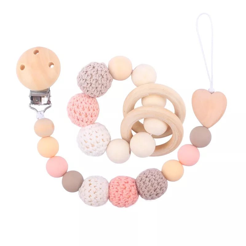 Prendedor de Chupeta Nórdico Calmante de Silicone - 2 peças – Boutique Infantil Les Enfants