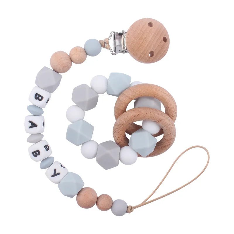 Prendedor de Chupeta Nórdico Calmante de Silicone - 2 peças – Boutique Infantil Les Enfants