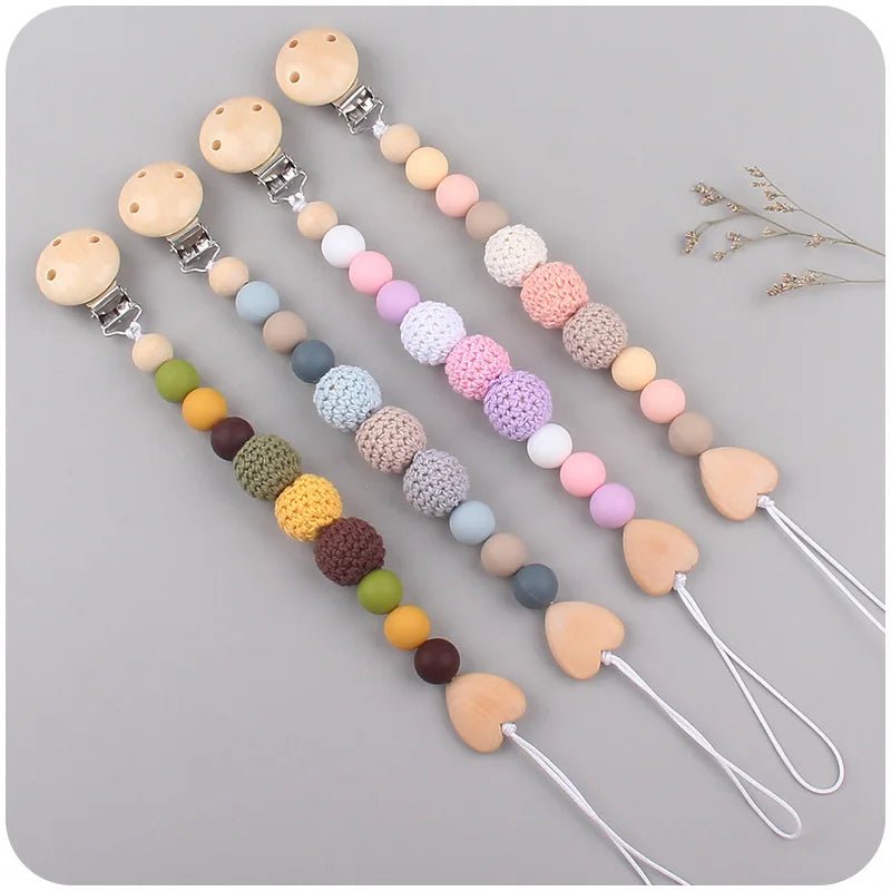 Prendedor de Chupeta Nórdico Calmante de Silicone - 2 peças – Boutique Infantil Les Enfants