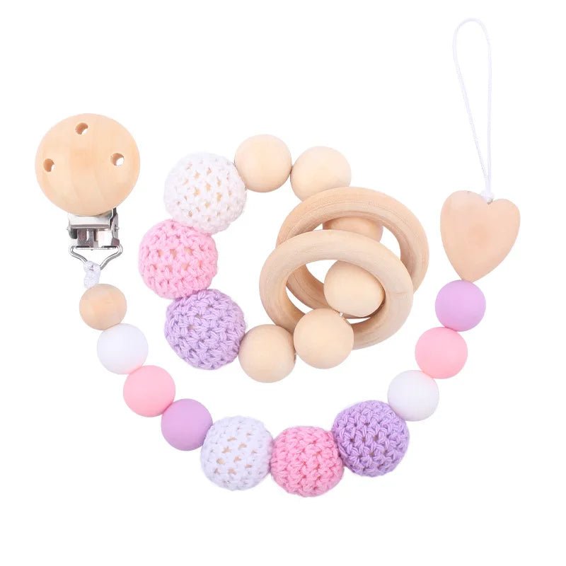 Prendedor de Chupeta Nórdico Calmante de Silicone - 2 peças – Boutique Infantil Les Enfants
