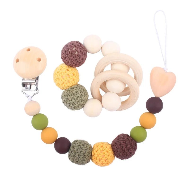 Prendedor de Chupeta Nórdico Calmante de Silicone - 2 peças – Boutique Infantil Les Enfants