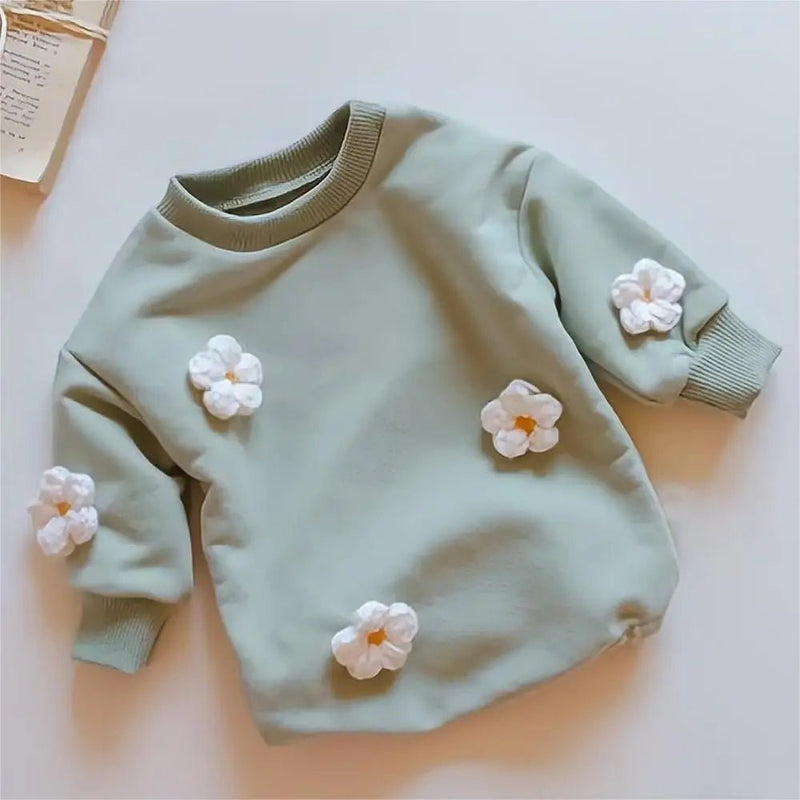 Romper Clouds & Flowers – Boutique Infantil Les Enfants