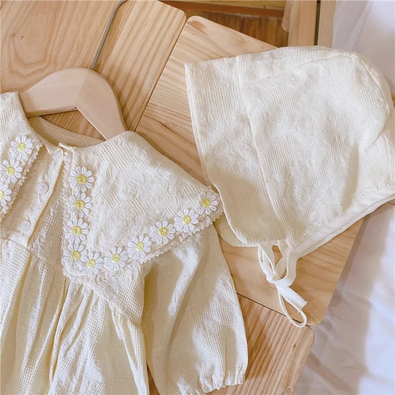 Romper com Touca Margarida – Boutique Infantil Les Enfants