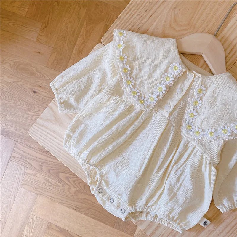 Romper com Touca Margarida – Boutique Infantil Les Enfants