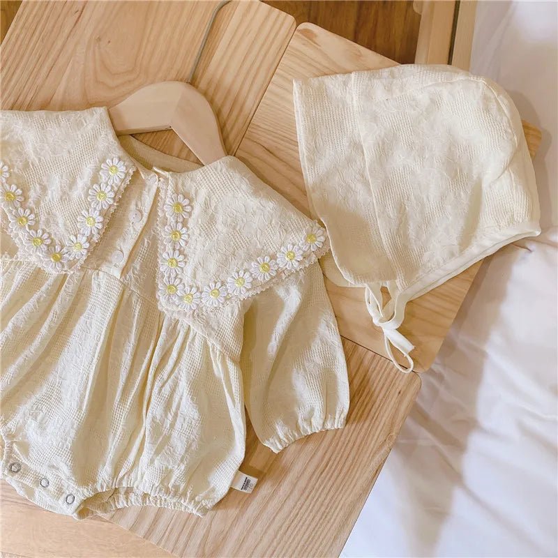 Romper com Touca Margarida – Boutique Infantil Les Enfants