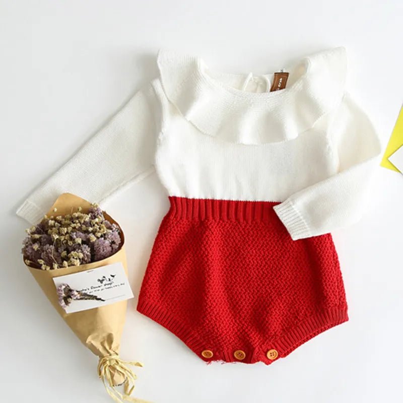 Romper de algodão Dominique | Tricot – Boutique Infantil Les Enfants