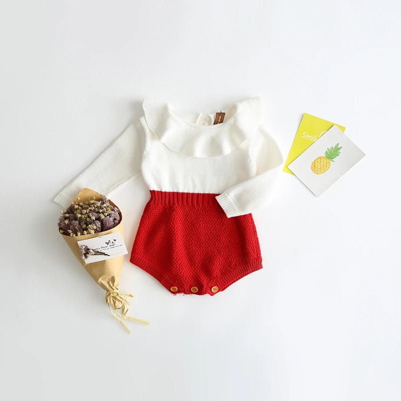 Romper de algodão Dominique | Tricot – Boutique Infantil Les Enfants
