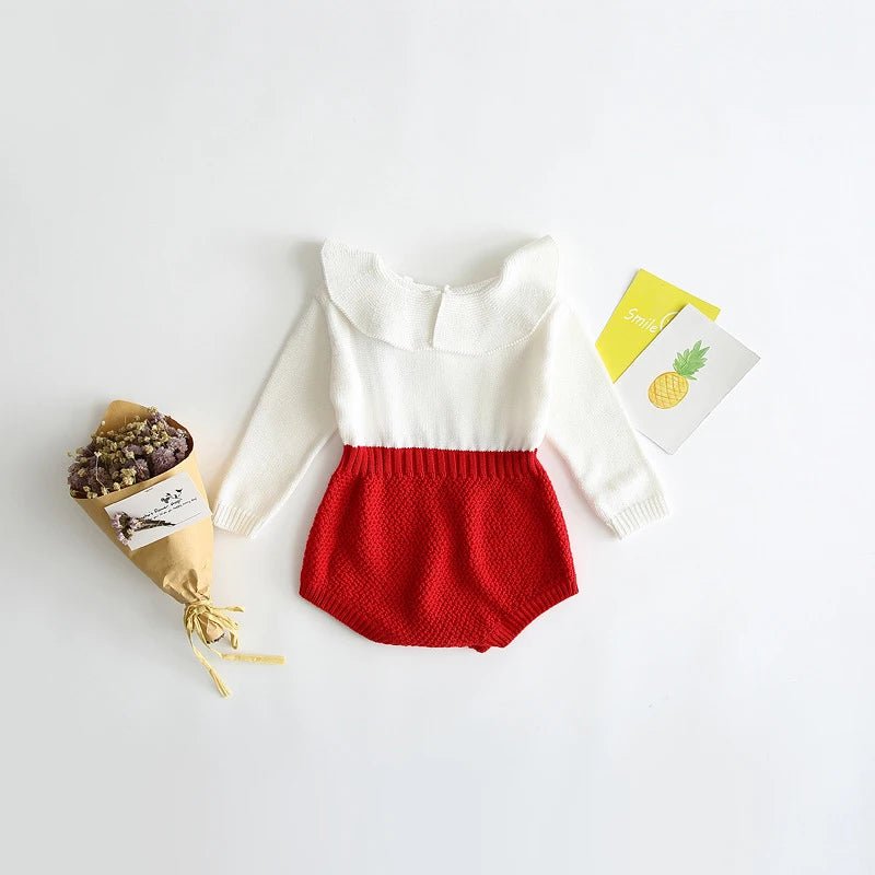 Romper de algodão Dominique | Tricot – Boutique Infantil Les Enfants