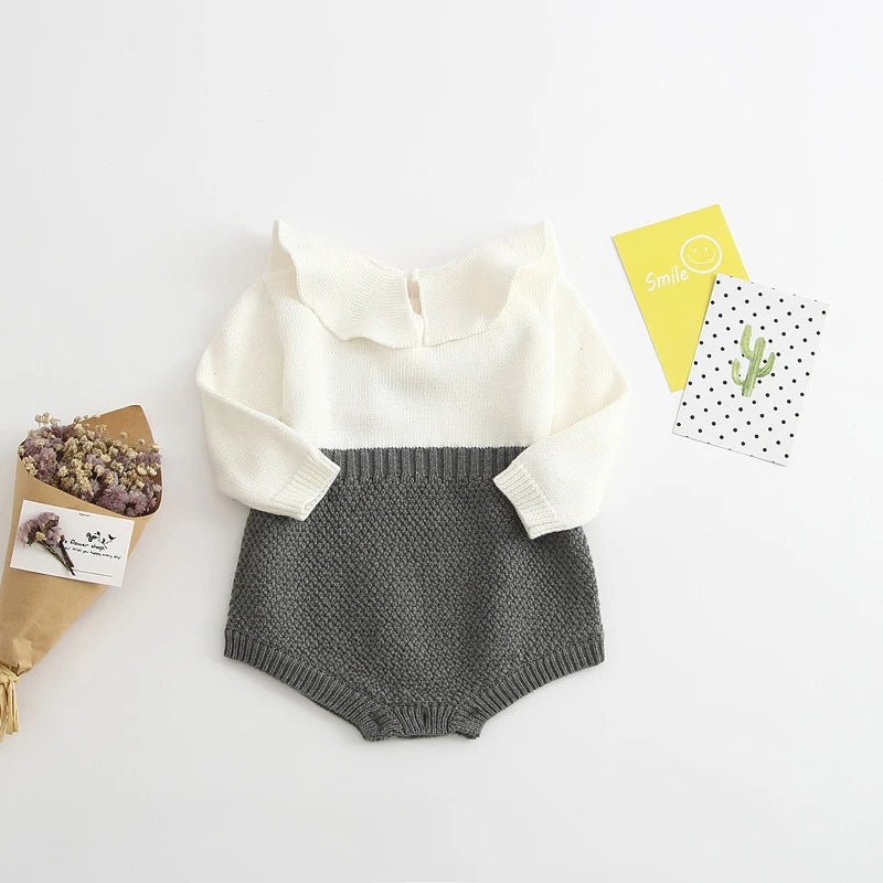 Romper de algodão Dominique | Tricot – Boutique Infantil Les Enfants
