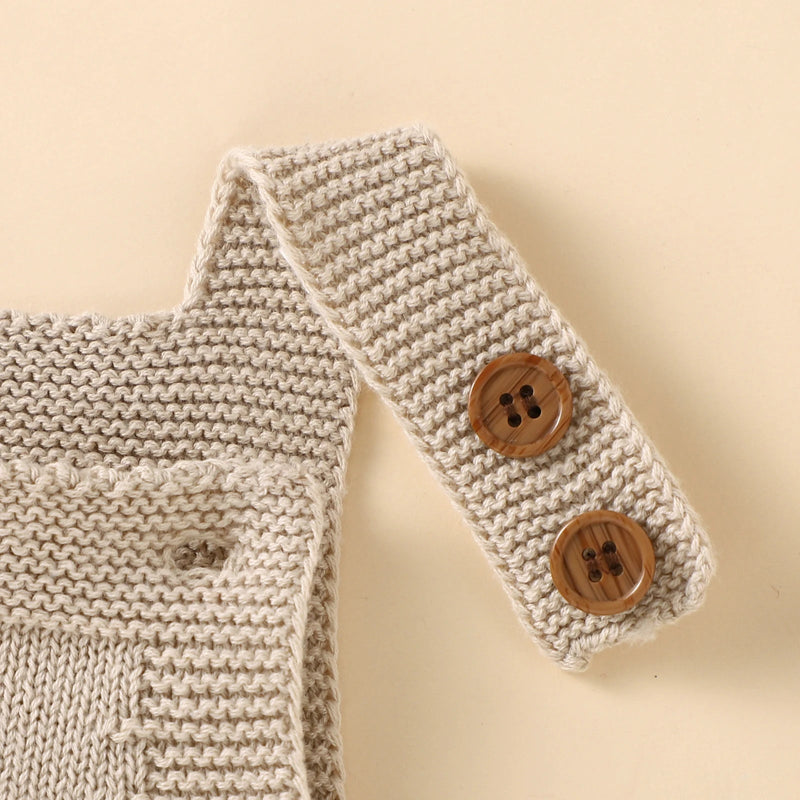 Romper de tricot com Gorro – Boutique Infantil Les Enfants