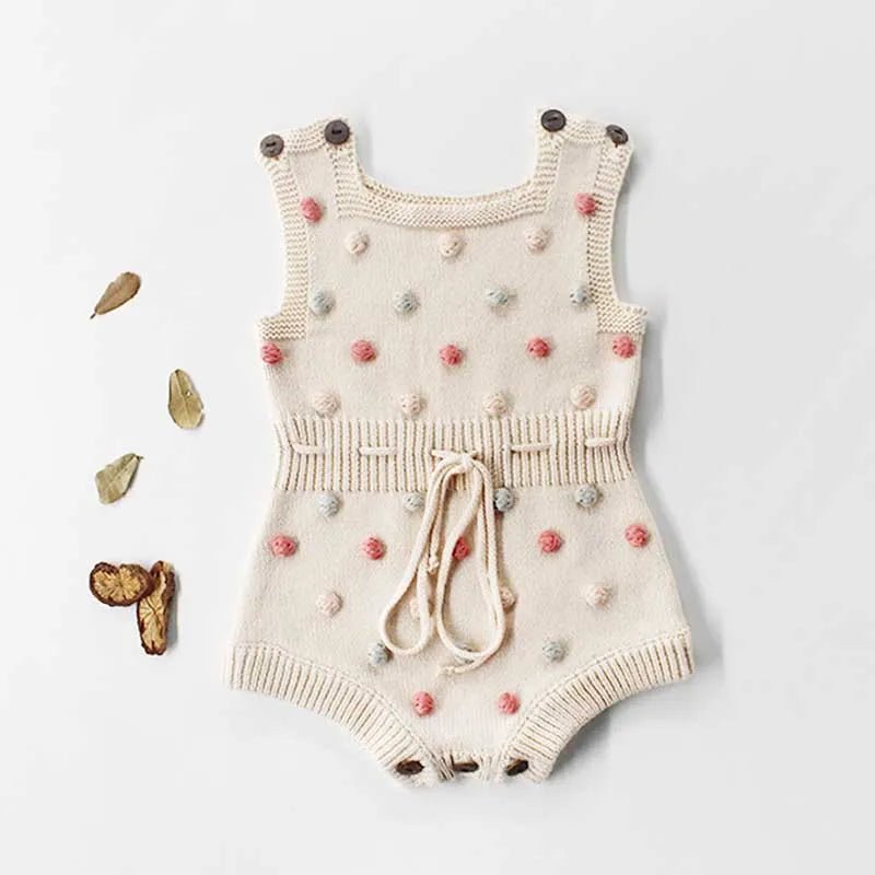Romper de Tricot Pompom – Boutique Infantil Les Enfants