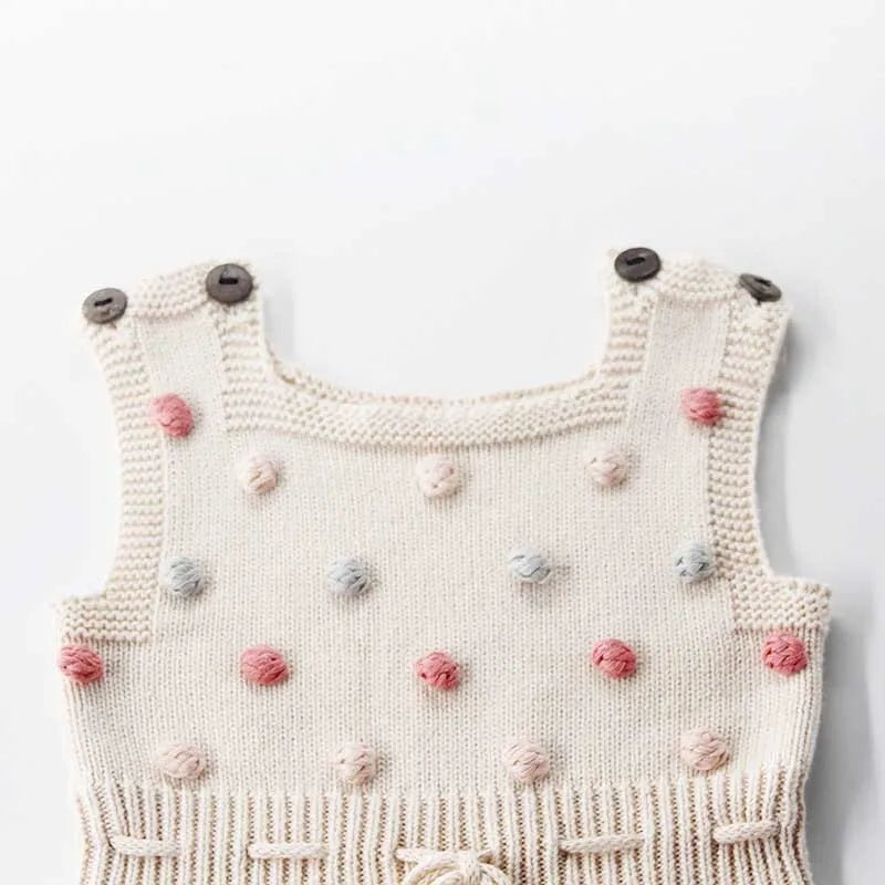 Romper de Tricot Pompom – Boutique Infantil Les Enfants