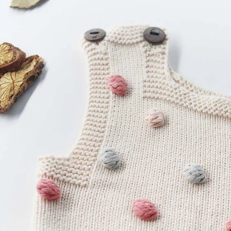 Romper de Tricot Pompom – Boutique Infantil Les Enfants