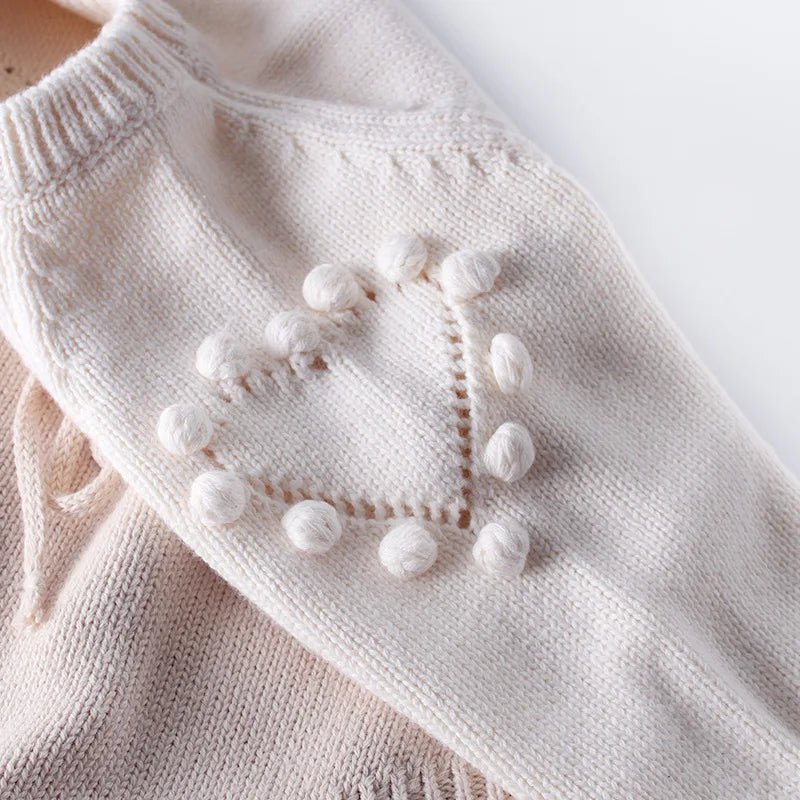 Romper Tricot Coração – Boutique Infantil Les Enfants