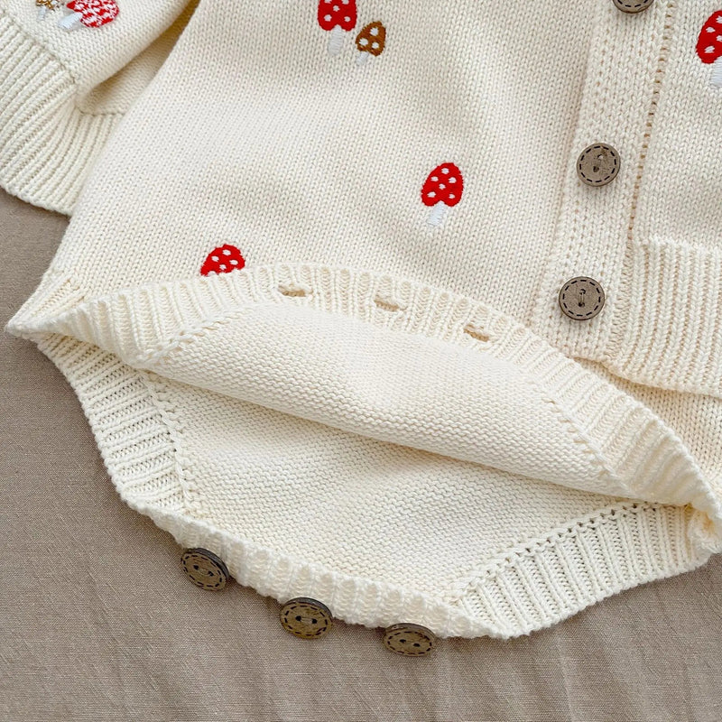 Romper Tricot Mushroom – Boutique Infantil Les Enfants