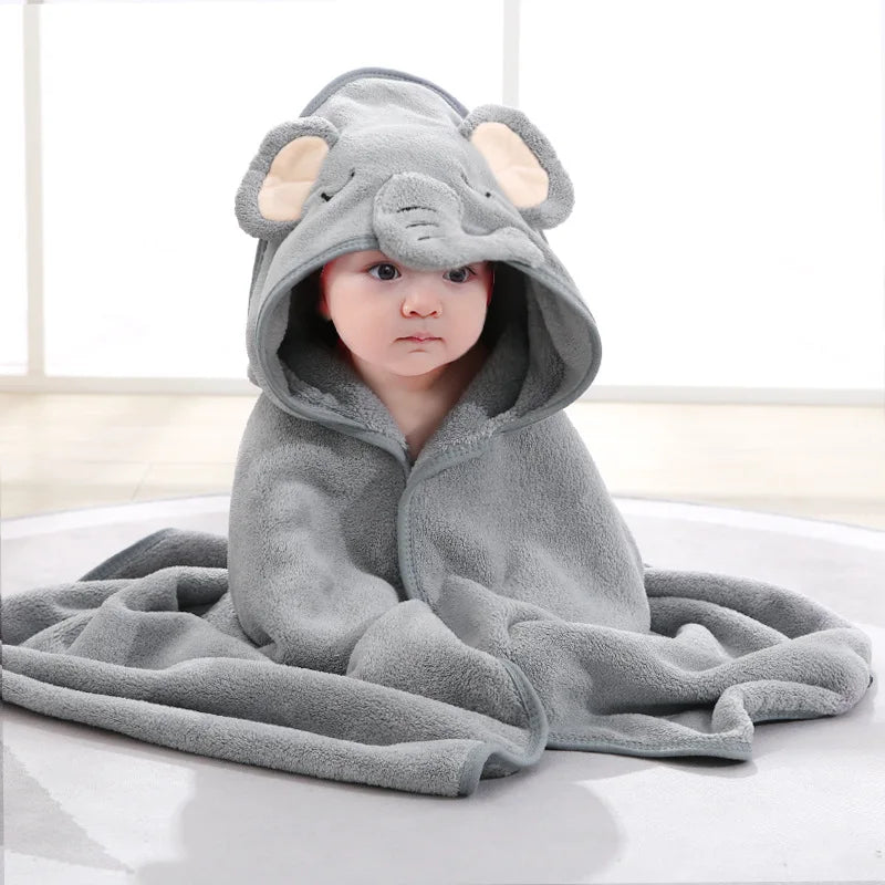 Roupão de Banho Baby de Bichinhos – Boutique Infantil Les Enfants