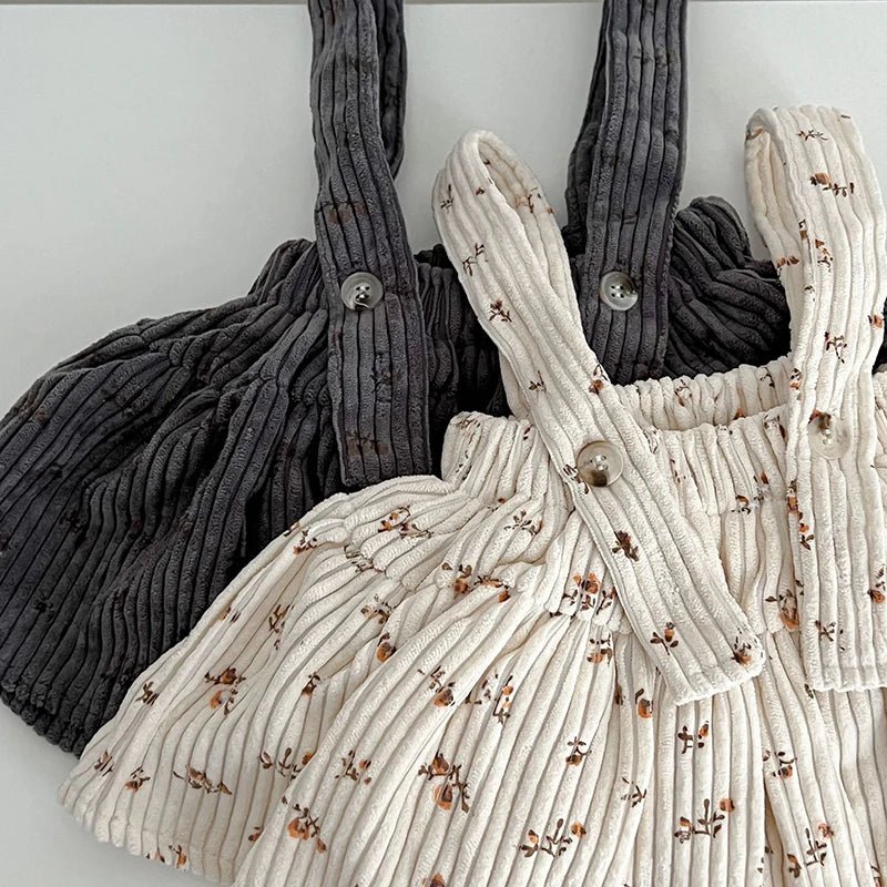 Salopete de Veludo Elisa – Boutique Infantil Les Enfants