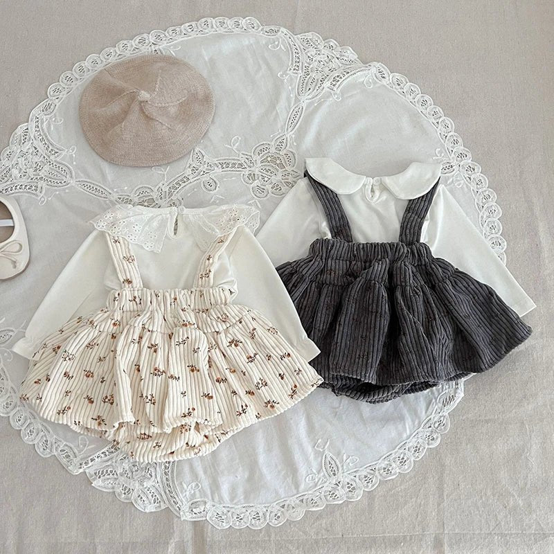 Salopete de Veludo Elisa – Boutique Infantil Les Enfants
