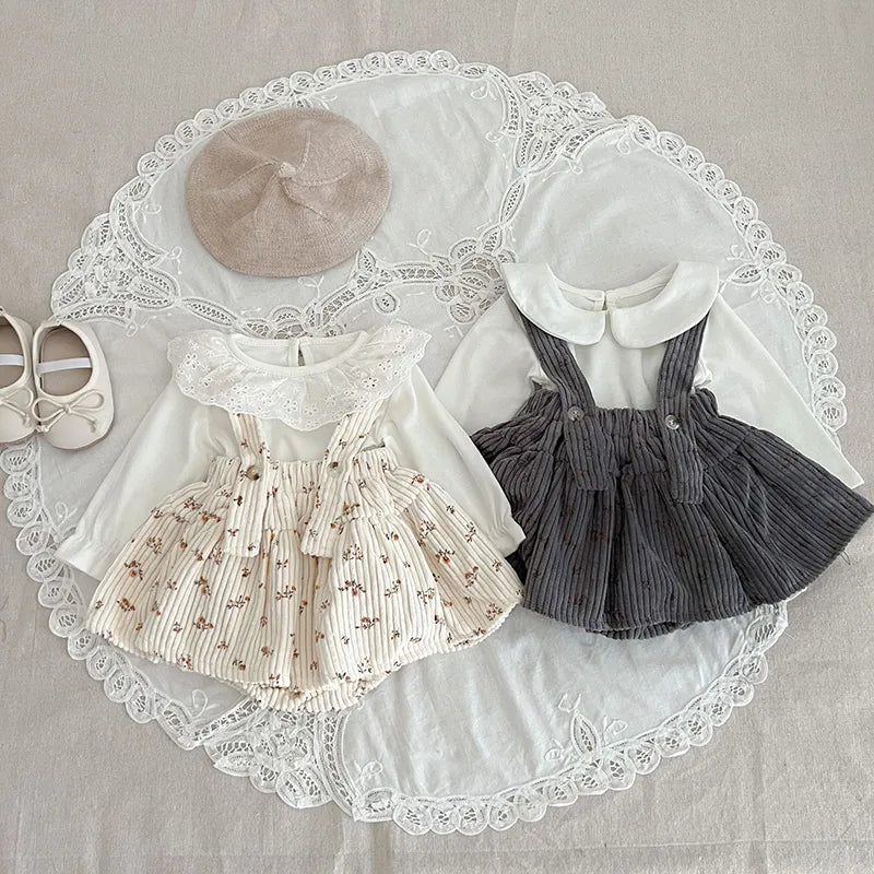 Salopete de Veludo Elisa – Boutique Infantil Les Enfants