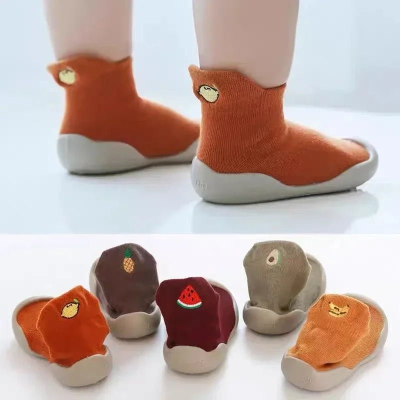 Sapatinhos Meia para Bebês | Frutas – Boutique Infantil Les Enfants