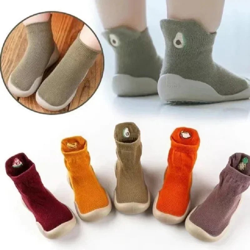 Sapatinhos Meia para Bebês | Frutas – Boutique Infantil Les Enfants
