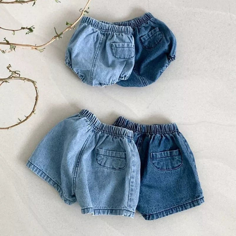 Shorts/Bloomer Baby Denin – Boutique Infantil Les Enfants