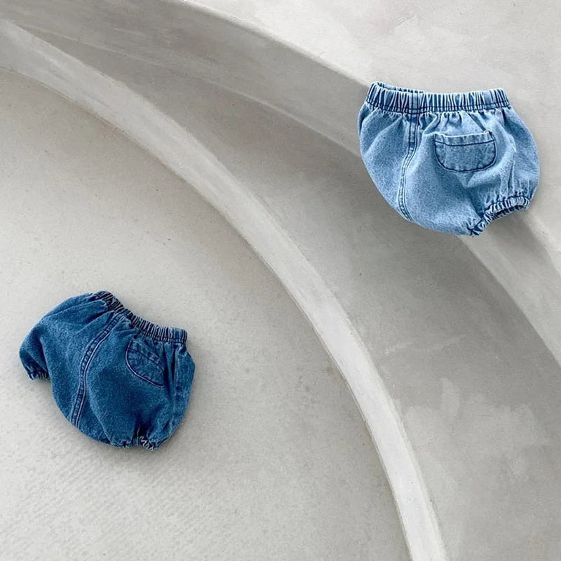 Shorts/Bloomer Baby Denin – Boutique Infantil Les Enfants