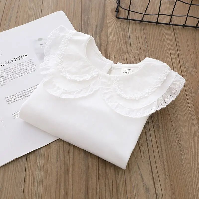T-shirt de Algodão Bordado Greta – Boutique Infantil Les Enfants