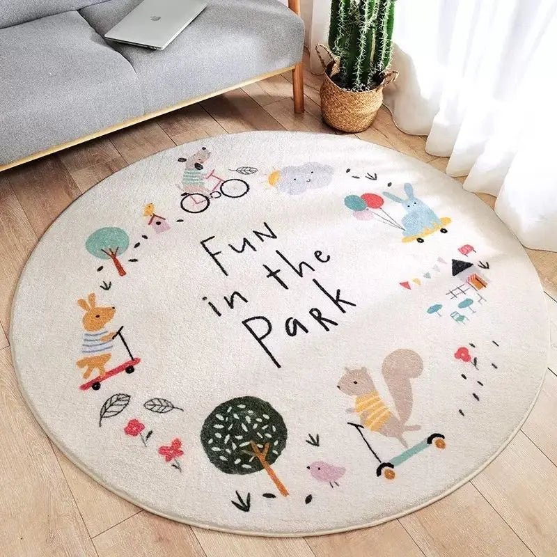Tapete Redondo Lúdico – Boutique Infantil Les Enfants