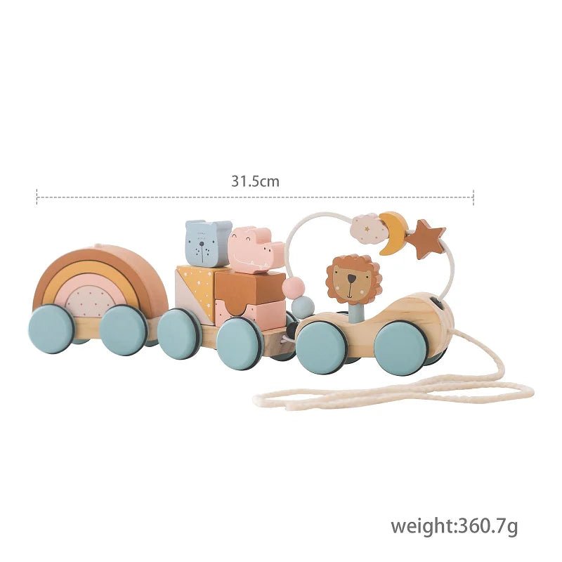 Trenzinho de Madeira para Bebês – Boutique Infantil Les Enfants