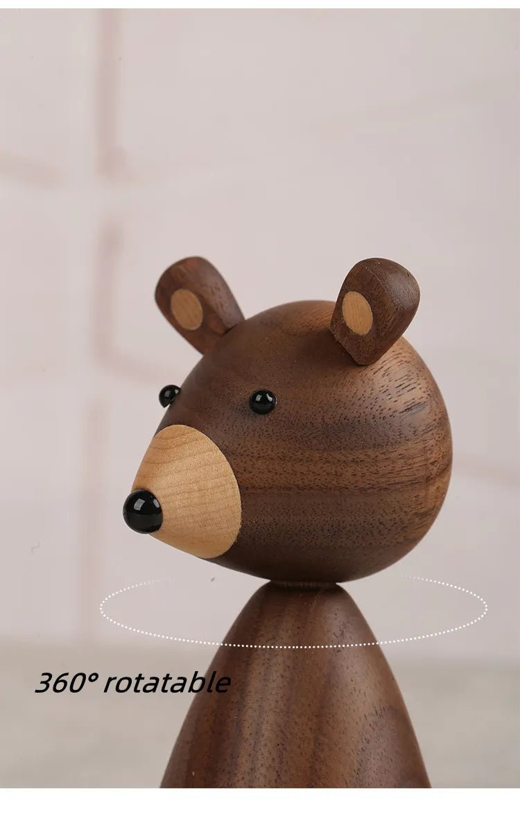 Urso Teodoro | Madeira – Boutique Infantil Les Enfants