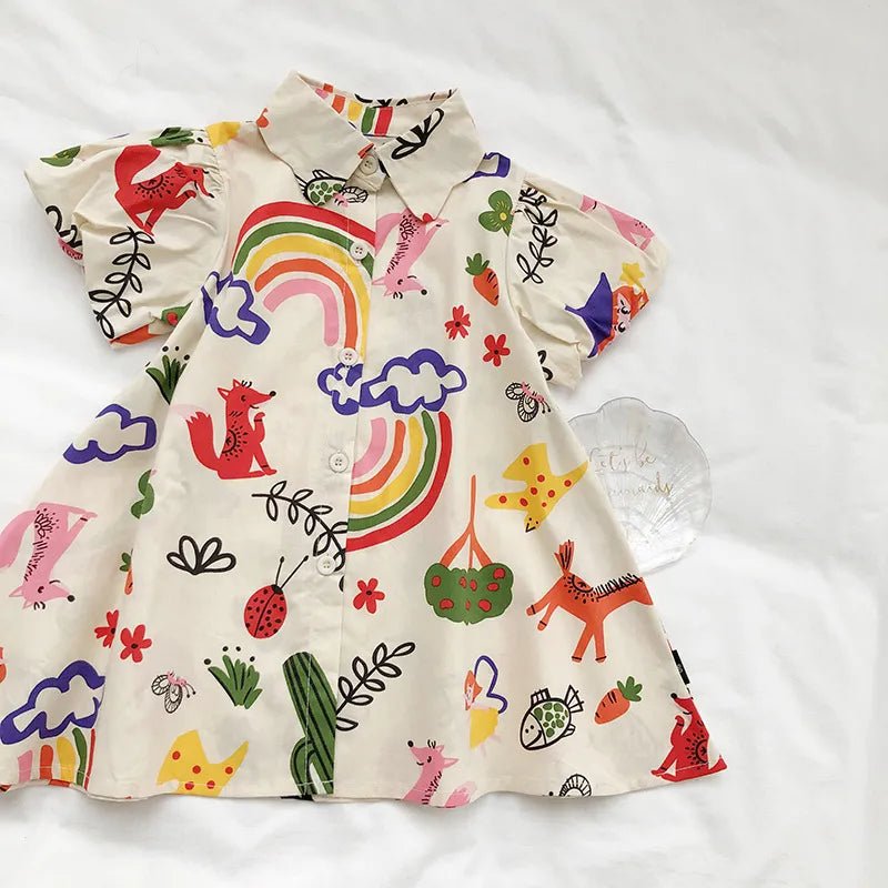 Vestido Lúdico Audrey – Boutique Infantil Les Enfants