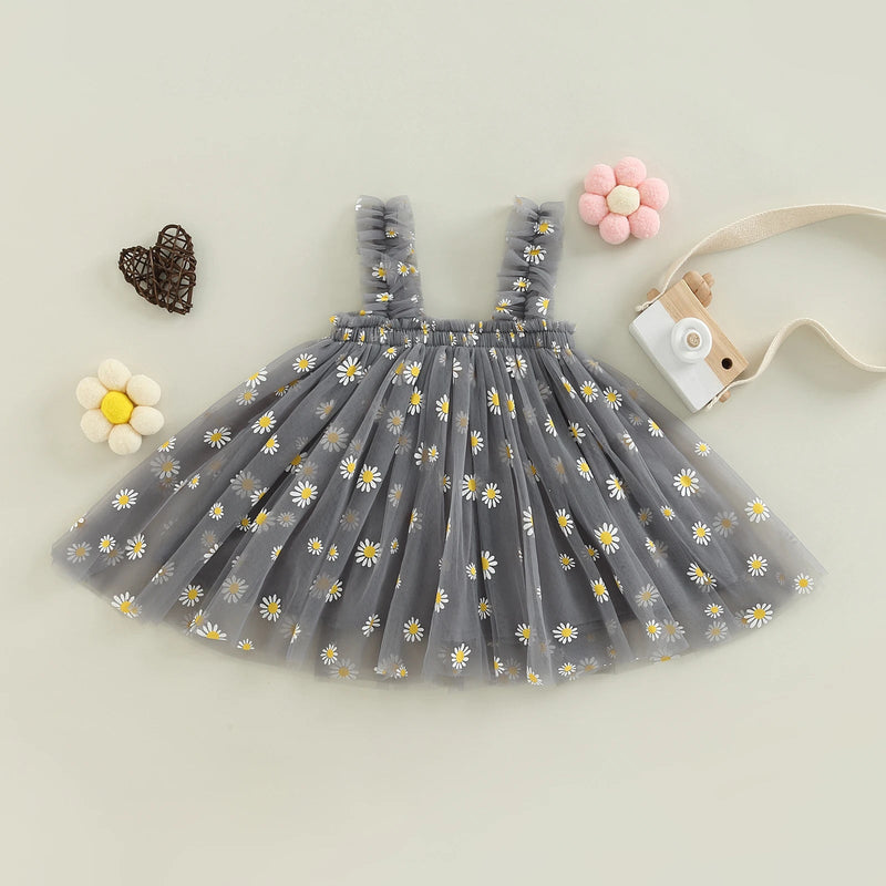 Vestido Tule Daisy – Boutique Infantil Les Enfants