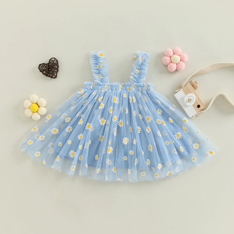 Vestido Tule Daisy – Boutique Infantil Les Enfants