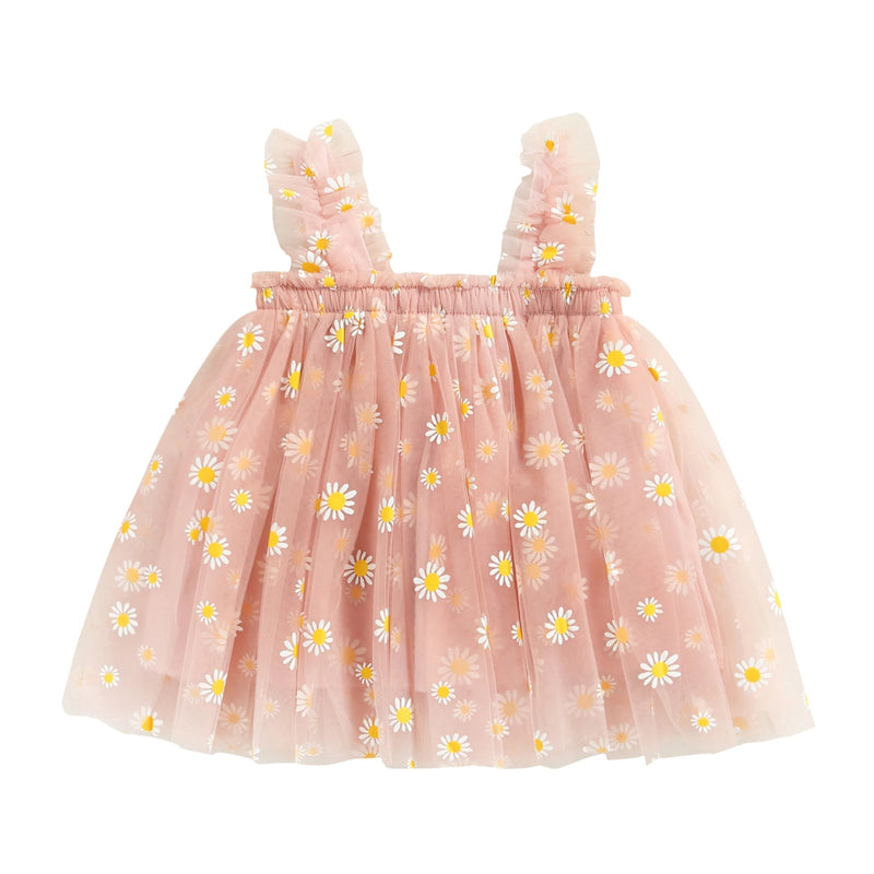 Vestido Tule Daisy – Boutique Infantil Les Enfants